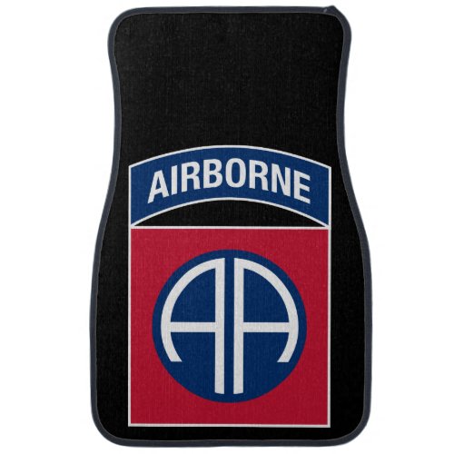 82nd Airborne Division Insignia Military Veteran Car Floor Mat