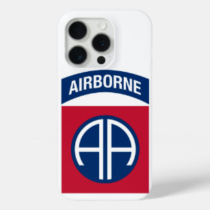 82nd Airborne Division Insignia Military Veteran iPhone 15 Pro Case