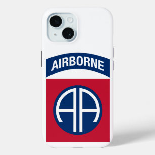 82nd Airborne Division Insignia Military Veteran iPhone 15 Case