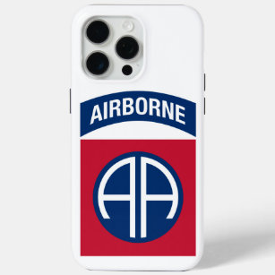 82nd Airborne Division Insignia Military Veteran iPhone 15 Pro Max Case
