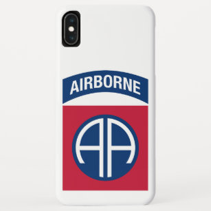 82nd Airborne Division Insignia Military Veteran iPhone XS Max Case