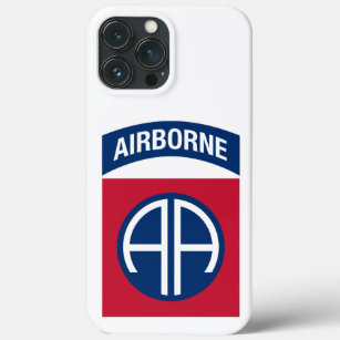 82nd Airborne Division Insignia Military Veteran iPhone 13 Pro Max Case