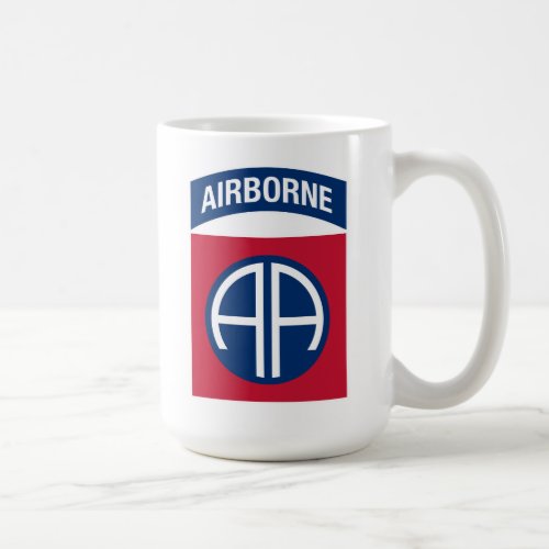 82nd Airborne Division Insignia Military Veteran Coffee Mug