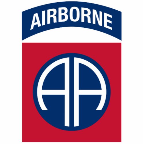 82nd Airborne Division Insignia Military Veteran Cutout