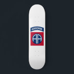 82nd Airborne Division Insignia Military Veteran Skateboard<br><div class="desc">82nd Airborne Division Insignia Military Veteran Infantry Patch. Great gift for military veteran,  gift for American patriot,  gift for paratroopers,  gift for 82nd Airborne Division veteran.</div>