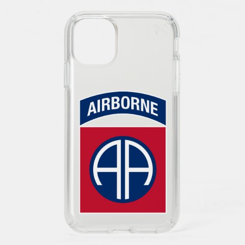 82nd Airborne Division Insignia Military Veteran Speck iPhone 11 Case
