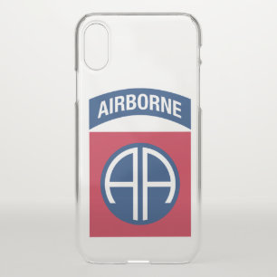 82nd Airborne Division Insignia Military Veteran iPhone X Case
