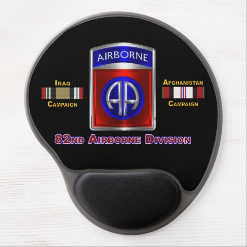 82nd Airborne Division Iraq  Afghanistan Veteran Gel Mouse Pad