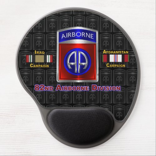 82nd Airborne Division Iraq  Afghanistan Veteran  Gel Mouse Pad