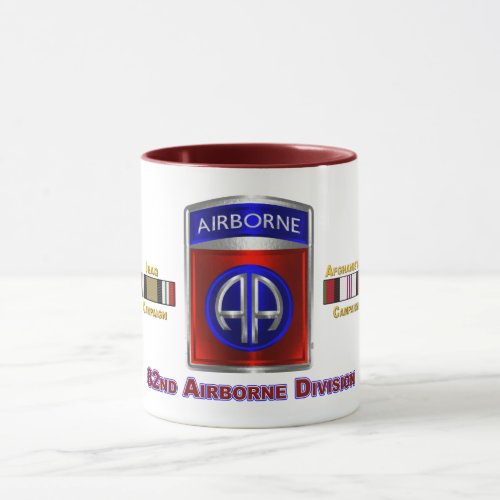 82nd Airborne Division Iraq  Afghanistan Veteran Mug