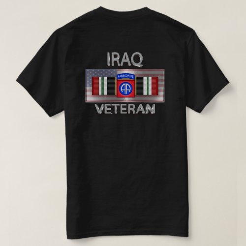 82nd Airborne Division Iraq Veteran T_Shirt