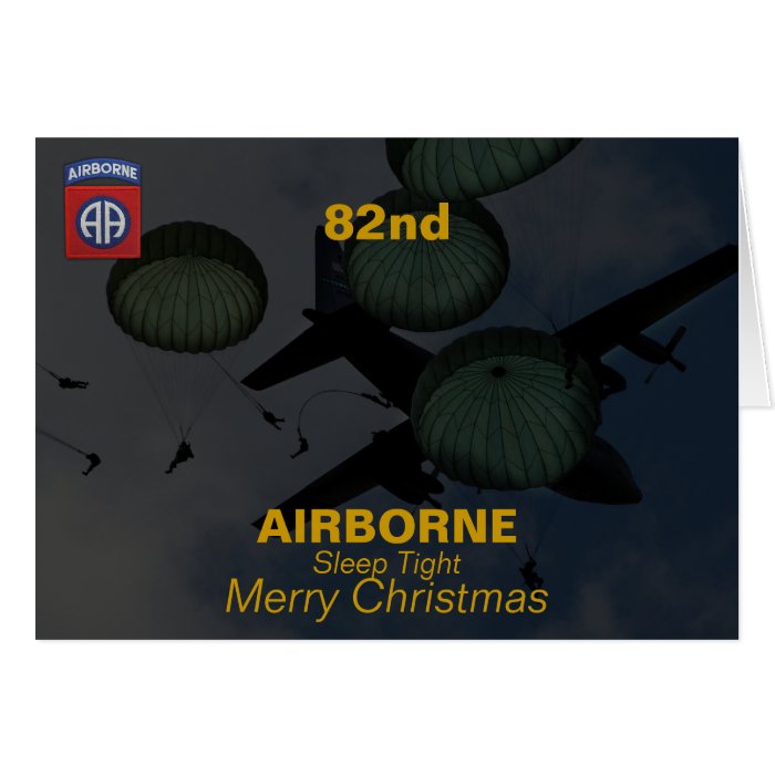 82nd airborne division iraq vets veterans Card
