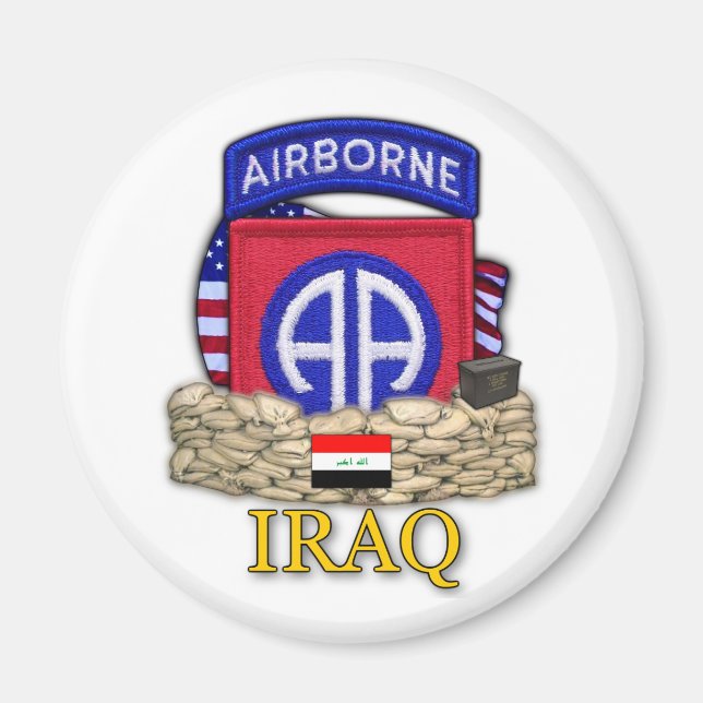 82nd airborne division iraq war veterans Magnet (Front)