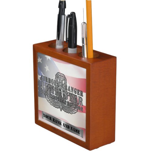 82nd Airborne Division Jumpmaster Desk Organizer