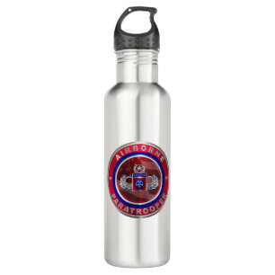 82nd Airborne Division “Jumpmaster” Stainless Steel Water Bottle