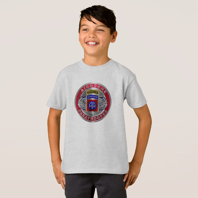82nd Airborne Division Kid T-Shirt (Front Full)