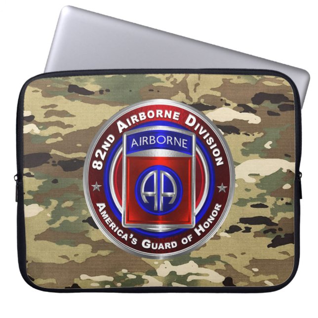 82nd Airborne Division  Laptop Sleeve (Front)