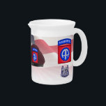 82nd Airborne Division “Legendary Beret” Beverage Pitcher<br><div class="desc">Recognize the service of your favorite 82nd Airborne Division Active Duty Soldier or Veteran with this unique designed Beautiful Porcelain Pitcher specifically designed for our Great Paratroopers! This unique Beautiful Porcelain Pitcher would be a wonderful gift for that Special Paratrooper. The 82nd Airborne Division is the Army’s only Airborne Division...</div>