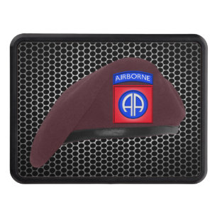 82nd Airborne Division “Legendary Beret” Hitch Cov Cover