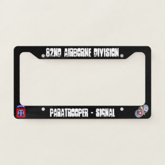 82nd airborne division license plate bracket licen license plate frame