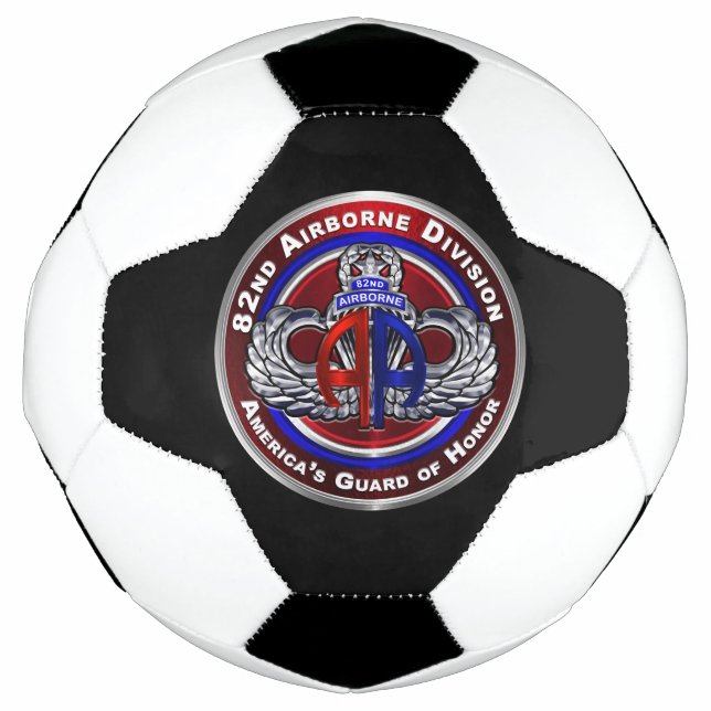 82nd Airborne Division LOWER PRICE Soccer Ball (Front)