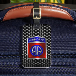 82nd Airborne Division   Luggage Tag