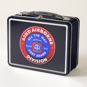 82nd Airborne Division Metal Lunch Box