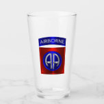 82nd Airborne Division Metal Patch Glass 82nd Airborne Division Metal Patch Glass