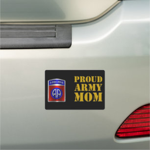 82nd Airborne Division MOM Car Magnet