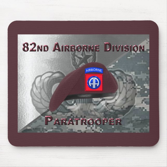 82nd Airborne Division  Mouse Pad (Front)