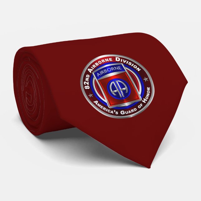 82nd Airborne Division  Neck Tie (Rolled)