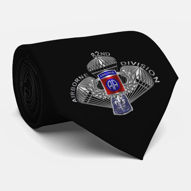 82nd Airborne Division   Neck Tie (Rolled)