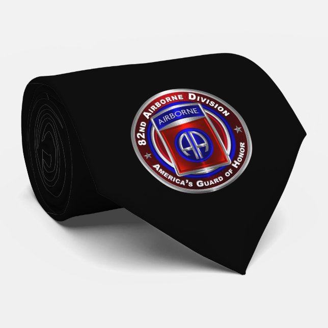 82nd Airborne Division   Neck Tie (Rolled)