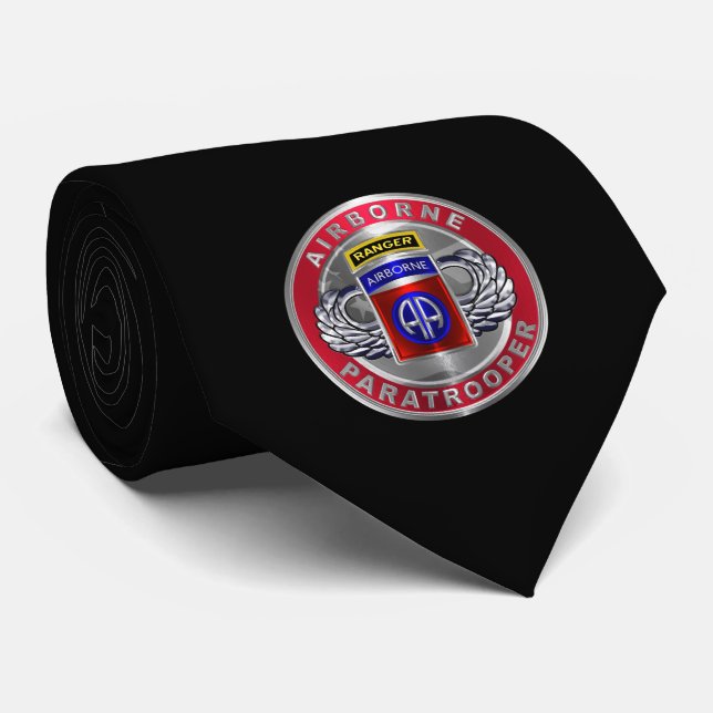 82nd Airborne Division   Neck Tie (Rolled)