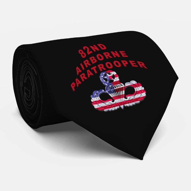 82nd Airborne Division   Neck Tie (Rolled)