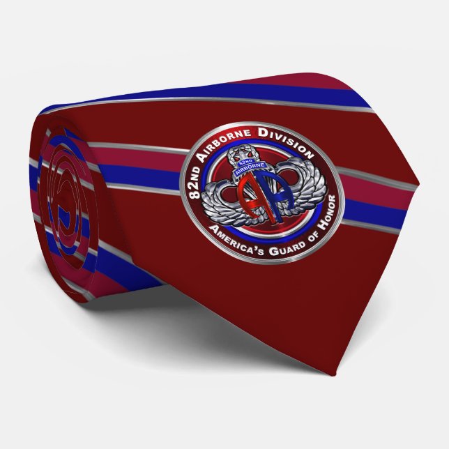 82nd Airborne Division  Neck Tie (Rolled)