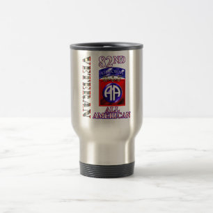 82nd Airborne Division OIF Veteran Travel Mug