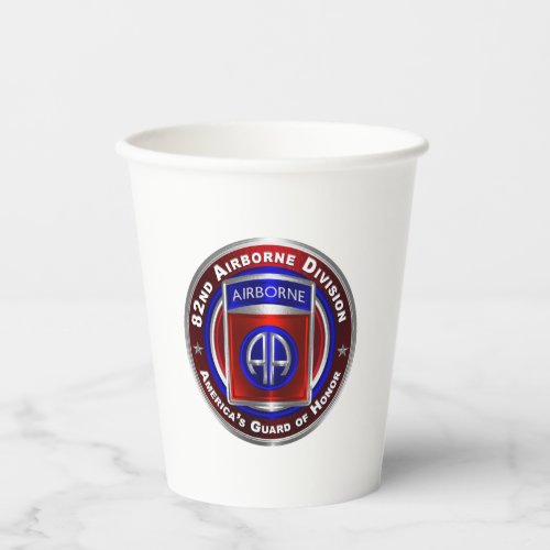 82nd Airborne Division  Paper Cups
