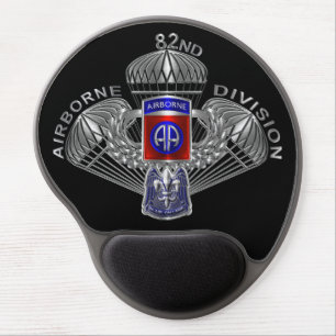 82nd Airborne Division Parachutes Gel Mouse Pad