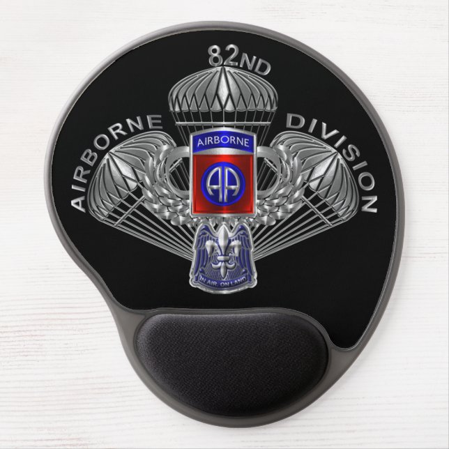 82nd Airborne Division Parachutes Gel Mouse Pad (Front)