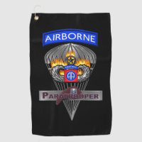 82nd Airborne Division Paratrooper Flaming Wings
