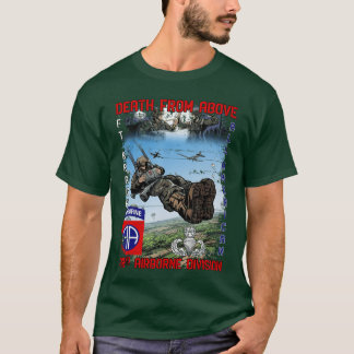 82nd Airborne Division Paratrooper Fort Bragg Jump T-Shirt
