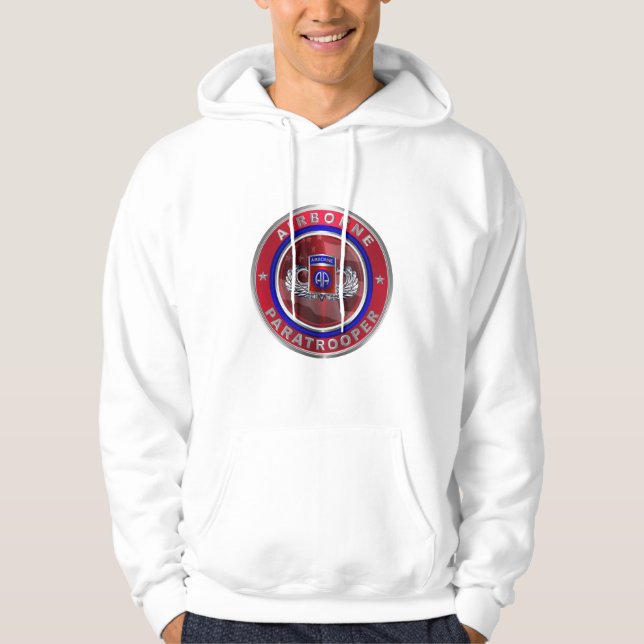82nd Airborne Division Paratrooper Hoodie (Front)