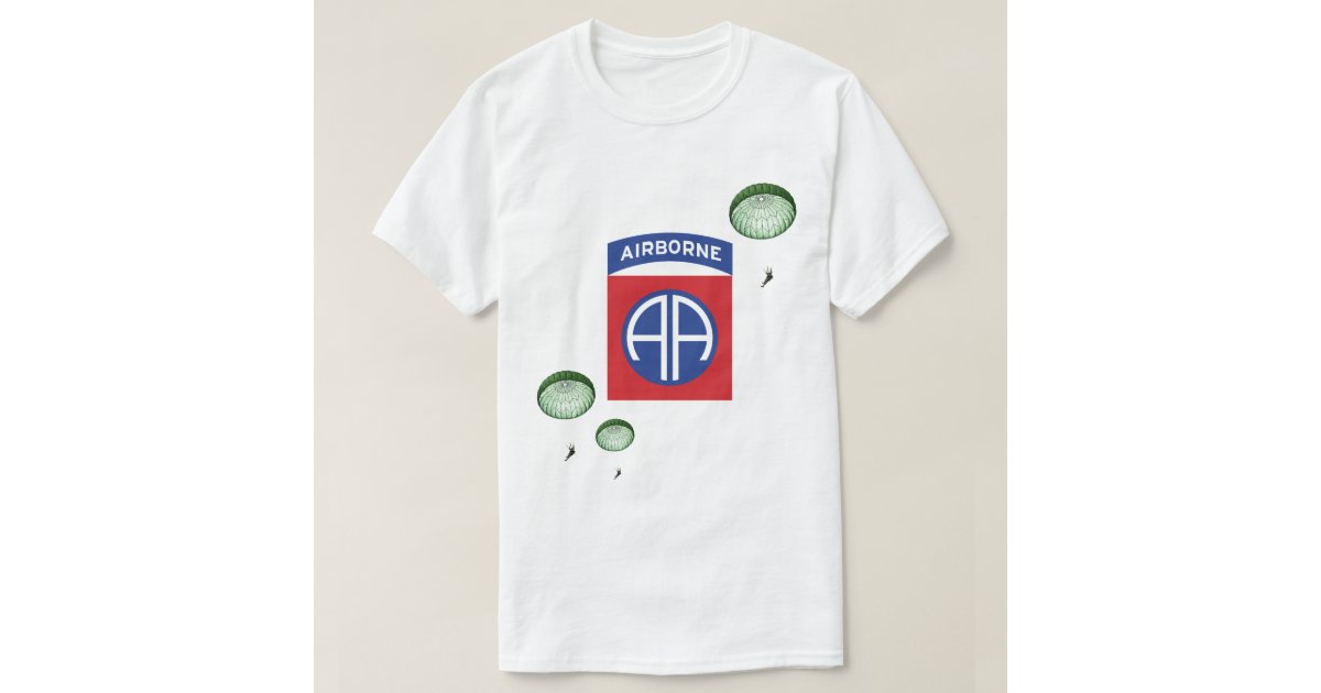 82nd Airborne Division Paratroopers T-Shirt | Zazzle