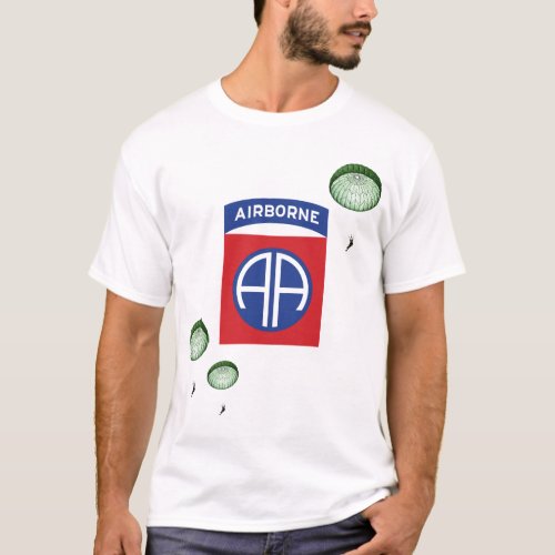 82nd Airborne Division Paratroopers T_Shirt
