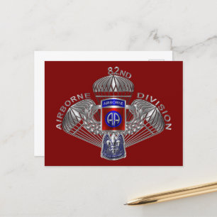82nd Airborne Division Postcard