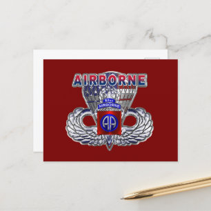 82nd Airborne Division Postcard