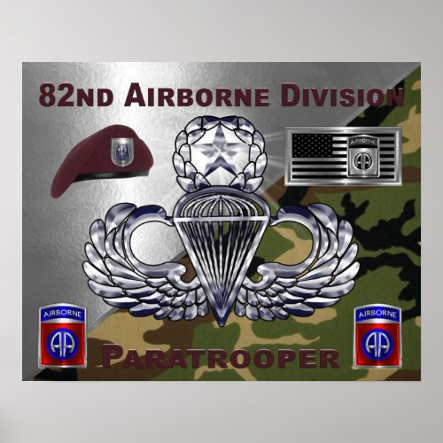 82nd Airborne Division   Poster