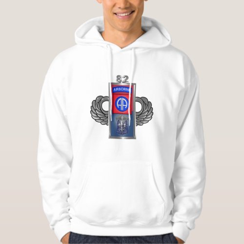 82nd Airborne Division Power Wings Hoodie