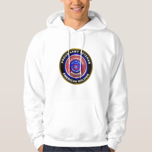 82nd Airborne Division Proud Veteran Hoodie